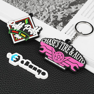 Factory Direct Custom Carabiner Keychain Durable 3D Cartoon Style Soft Non-Toxic Eco-Friendly Souvenirs for Events - Product Image 2