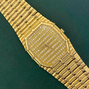 Reloj de cuarzo de dos tonos con esfera cuadrada, pulsera con indicador de fecha para uso diario - Product Image 4