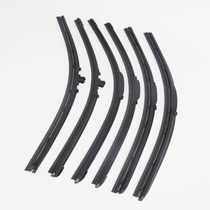 Venta al por mayor de fábrica: Escobilla limpiaparabrisas híbrida de 14-28 pulgadas con adaptador, de caucho natural premium, OEM original para Captur A4 - Product Image 1