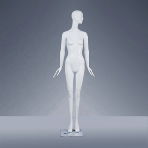 Maniquí de exhibición de tienda de cuerpo completo maniquíes mujer realista todo el cuerpo ventana Pantalla de pie sentado señora ropa maniquí - Product Image 4