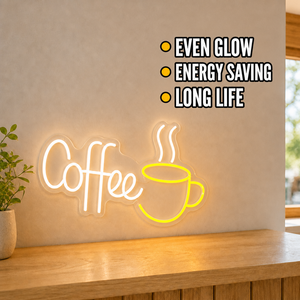 Enseigne néon personnalisée avec support de base, enseigne lumineuse LED néon, fournisseur de logos personnalisés, enseigne néon pour affichage en magasin et en studio, enseigne néon pour entreprise - Product Image 2