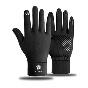 Zteam Winter Touchscreen <b>Gloves</b> Fleece Lined Windproof Waterproof Skiing Cycling Outdoor Unisex Adult <b>Gloves</b> - Product Image 5
