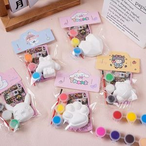 Kit de Bricolage Tendance : Jouets à Peindre Faits Main, Figurines en Plâtre et Céramique à Peindre - Product Image 3