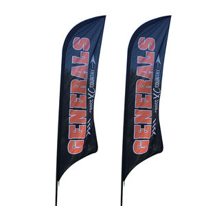 广告印刷促销标志沙滩旗横幅羽毛促销旗帜定制广告横幅 - Product Image 5