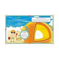 Libro de Actividades Educativo de Tapa Dura Estilo Edicart, Libro de Actividades con Pizarra Blanca, Aprendizaje Colorido para Niños, 3 Artículos, 18 Páginas