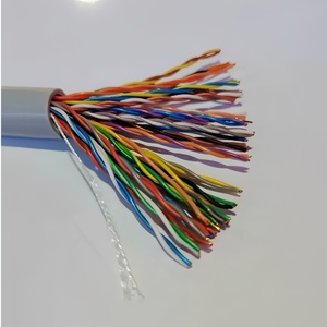 Câble de communication de données de catégorie 5E Câble de qualité vocale en vrac CAT3 de catégorie 3 UTP PVC solide 24AWG 1000ft <span class=keywords><strong>multi</strong></span>-paires gris - Product Image 5