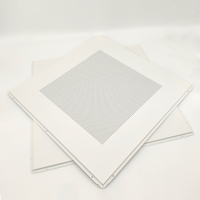 Types de plafonds en aluminium, faux plafond intérieur, panneau décoratif en métal, matériaux de construction, plafond en aluminium 600x60