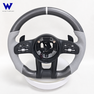 Volante Mejorado de Fibra de Carbono Compatible con Mercedes Benz 809 <span class=keywords><strong>Clase</strong></span> C <span class=keywords><strong>E</strong></span> S W205 W206 W213 W222 W223 W463 AMG, Listo para Instalar - Product Image 1