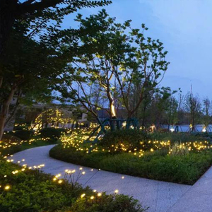 IP65 Festivo LED Efecto <span class=keywords><strong>de</strong></span> fuegos artificiales Iluminación <span class=keywords><strong>de</strong></span> camino impermeable Oscilación impulsada por <span class=keywords><strong>el</strong></span> viento 6 cabezas Luz <span class=keywords><strong>de</strong></span> jardín solar al aire libre Firefly - Product Image 2