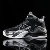 Chaussures de basketball rembourrées OEM pour hommes, légères, respirantes, antidérapantes, semelle extérieure A3 TPR, tige en mesh