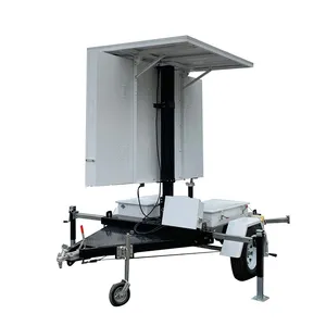Di chuyển dấu hiệu năng lượng mặt trời Trailer Màn hình quảng cáo LED giao thông mở LED ma trận hiển thị di động biến tin nhắn dấu hiệu Board - Product Image 1