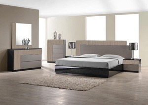 Oferta Especial: Juego de Muebles de Madera para Dormitorio, Armarios de Almacenamiento, Camas Dobles King y Queen Size - Product Image 2