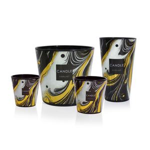 Grosir mewah 8oz 12oz 16oz wadah lilin kaca kosong unik ekstra besar stoples lilin kaca untuk membuat lilin - Product Image 2