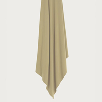 Hijab en jersey respirant Yiwu Timett, doux et respirant, long foulard musulman pour un usage quotidien