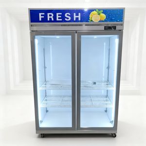 Commerciële Enkelvoudige Temperatuur Staande Drankkast Koelbox Koelbox Koelbox Met Led Controle En Verstelbare Planken - Product Image 6