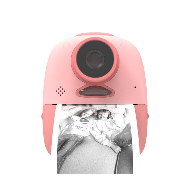 2 Inch Screen Digital Mini Printer 1080P Cartoon With Photo Cameras Toy Instant Camera Mini Photo Printer Kids Camera D10m