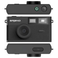 2025 nouveau Design rétro sans écran appareil photo numérique filtre intégré sans écran 8MP Photo avec LED Flash Snap Camping caméra pour la fête