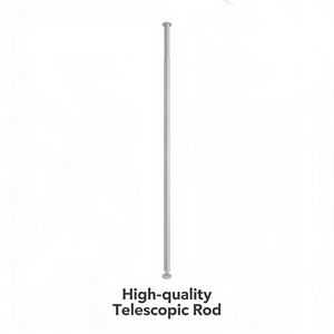 Armoire ouverte autoportante en aluminium à profil mince et réglable avec <span class=keywords><strong>4</strong></span> tiroirs, penderie moderne sans <span class=keywords><strong>portes</strong></span> pour chambre à coucher et salon - Product Image 5