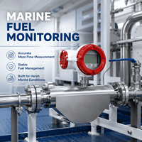 Medidor de Flujo Másico Industrial Coriolis para Medición de Líquidos y Gases en Proyectos Petroquímicos