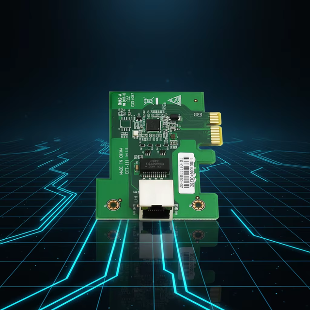 Eip EFT-111 Wireless Single Port Intel I226_V Chip 1G 2.5Gbps High-performance PCIe X1 Network Card Compatible PCIeX4/X8/X16