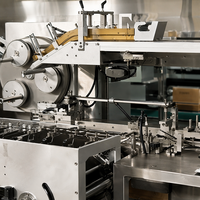Machine d'emballage automatique pour mascara, parfum, savon, sachets et pochettes, cartonneuse multifonction haute vitesse