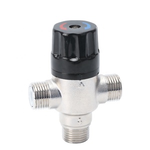Válvula <span class=keywords><strong>mezcladora</strong></span> de ducha termostática de latón de <span class=keywords><strong>3</strong></span> vías para agua caliente Solar con temperatura constante BJ45004 - Product Image 2