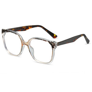 אופנתי מינימליסטי מסגרות משקפיים אופנתיים במלאי פרפר שטוח צבע שטוח בצבע שטוח אנטי-כחול - Product Image 3