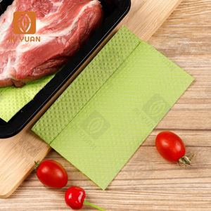 แผ่นซับน้ำสำหรับเนื้อสดคุณภาพสูง ผลิตจากกระดาษและถุงพลาสติกที่เป็นมิตรกับสิ่งแวดล้อม สำหรับบรรจุภัณฑ์เนื้อสัตว์ มีบริการ OEM - Product Image 3
