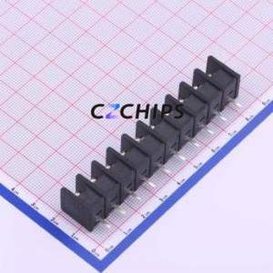 WJ35S-B-8.25-10P Barrier Terminal Block Through hole Component (THT),P=8.25mm Connector Two Sides 8.25mm 1x10P Straight Pin - Product Image 2