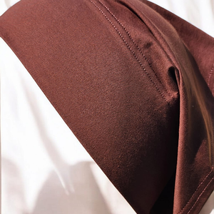 ผ้าพันคอกันลื่นสำหรับผู้หญิงมุสลิมผ้าเจอร์ซี่กันลื่นทำจากวัสดุใหม่2025หรูหรา - Product Image 3