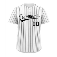 Nouveau design personnalisé de haute qualité – Ensemble complet de maillot de baseball d'été pour homme à séchage rapide en polyester/rayonne – Modèle vierge original