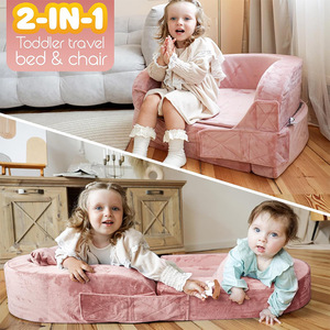 Colchón plegable de espuma viscoelástica para niños, 20 mm de grosor, tipo cuadrado grande, cama portátil para niños mayores de 4 años con bolsa de almacenamiento - Product Image 2