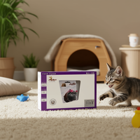 Jouet interactif et mouvant pour animaux de compagnie, hérisson vibrant en fausse fourrure, motif dessin animé, anti-ennui