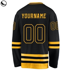 เสื้อฮอกกี้น้ำแข็งแบบพิมพ์ลาย OEM ยี่ห้อ BETHERIVAL พร้อมงานปักโลโก้แบบ Tackle Twill แห้งเร็ว - Product Image 4