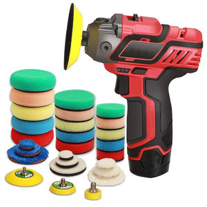 Anpassbares Poliers chwamm kissen 6 Zoll Vel Cro Größe Schnell entfernen Kratzer Auto polier pad mit Schutzs chicht - Product Image 2