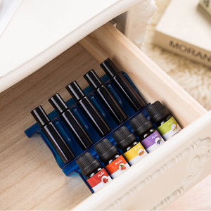 Essential Oil <b>Bottle</b> <b>Rack</b> Drawer Organizer Stackable Plastic <b>Storage</b> Holder For Roller <b>Bottles</b> Multifunctional Display Stand - Product Image 1