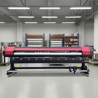 Imprimante à solvant certifiée Allprint 3,2 m (10 pieds) avec tête Epson XP600 pour impression de panneaux publicitaires extérieurs