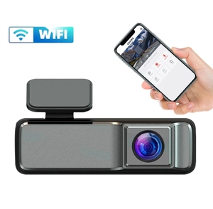 Nhà Máy Trực Tiếp Màu Đen Wifi + USB Xe DVR Máy Ảnh Nightvision FHD1080P Fisheye 160 ° Ống Kính Góc Rộng Adas Lái Xe Máy Quay Video - Product Image 3