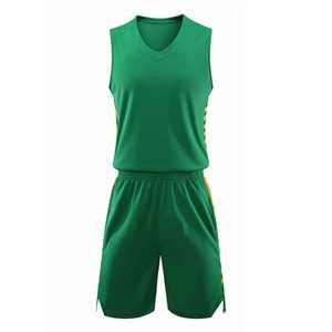 Uniforme de baloncesto unisex hecho a medida Material duradero de alta calidad Diseño de conjunto transpirable con logotipo para equipos - Product Image 1