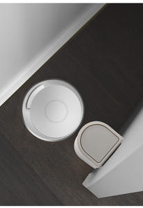 Loquet magnétique silencieux et amortissant sans perçage pour portes de salle de bain, toilettes intérieures, anti-collision, anti-vent, appartement, hôpital - Product Image 5