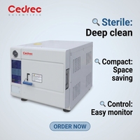 Autoclave dentaire de table en acier inoxydable de classe II à prix d'usine – Équipements de stérilisation à la vapeur pour cabinets dentaires
