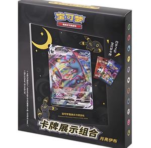 24 Boîtes de <span class=keywords><strong>Cartes</strong></span> Pokémon Umbreon Eevee <span class=keywords><strong>Mew</strong></span> PTCG Chinois Simplifié 6.0 Convergence Neuf Couleurs <span class=keywords><strong>Cartes</strong></span> à Collectionner Fabriquées en Chine - Product Image 1