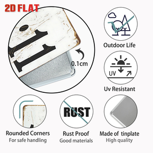 Juego de Letreros Metálicos con Diseño de Diente de León, Decoración Floral Retro para Pared, Hogar y Jardín - Product Image 6