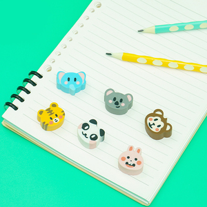 Set di Gomme per Cancellare 3D a Forma di Animali Personalizzate, Ecologiche, per Scuola e Cancelleria - Product Image 3