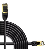 Câble Patch Cat8 sur Mesure (Longueur et Couleur) UTP FTP avec Gaine PVC pour Système de Surveillance, Liaison NVR et Caméra IP