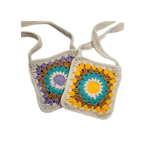 Bolso de mano tejido a mano precio bajo patrón de ganchillo hecho a mano bolso de verano barato al por mayor Mini Crossbody Viet Nam fábrica - Product Image 3