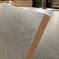 Panneau de fibres à densité moyenne 4x8ft 15mm Panneau de mélamine MDF blanc