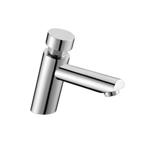 Grifo de Agua para Baño, Grifo de Lavabo con Cierre Automático y Retardo, Grifos para Lavabo para Uso en Hoteles y Restaurantes - Product Image 1