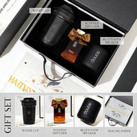 Ensemble cadeau d'entreprise de luxe avec logo personnalisé, coffret cadeau d'affaires haut de gamme pour clients, employés, événements d'entreprise