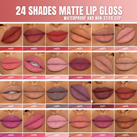 Rouge à lèvres liquide végétalien personnalisé avec logo, effet miroir transparent, longue tenue, non collant, brillant, pour marque privée